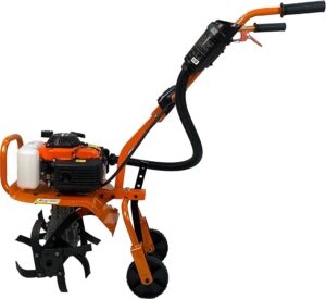 Motocultivador Tratorito Gasolina 4T 53cc 3,6HP com Lâminas Cultivadoras Carbon Fak É Bom